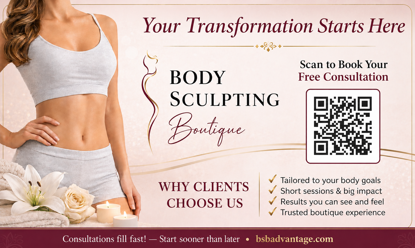 Body Sculpting Boutique advertisement