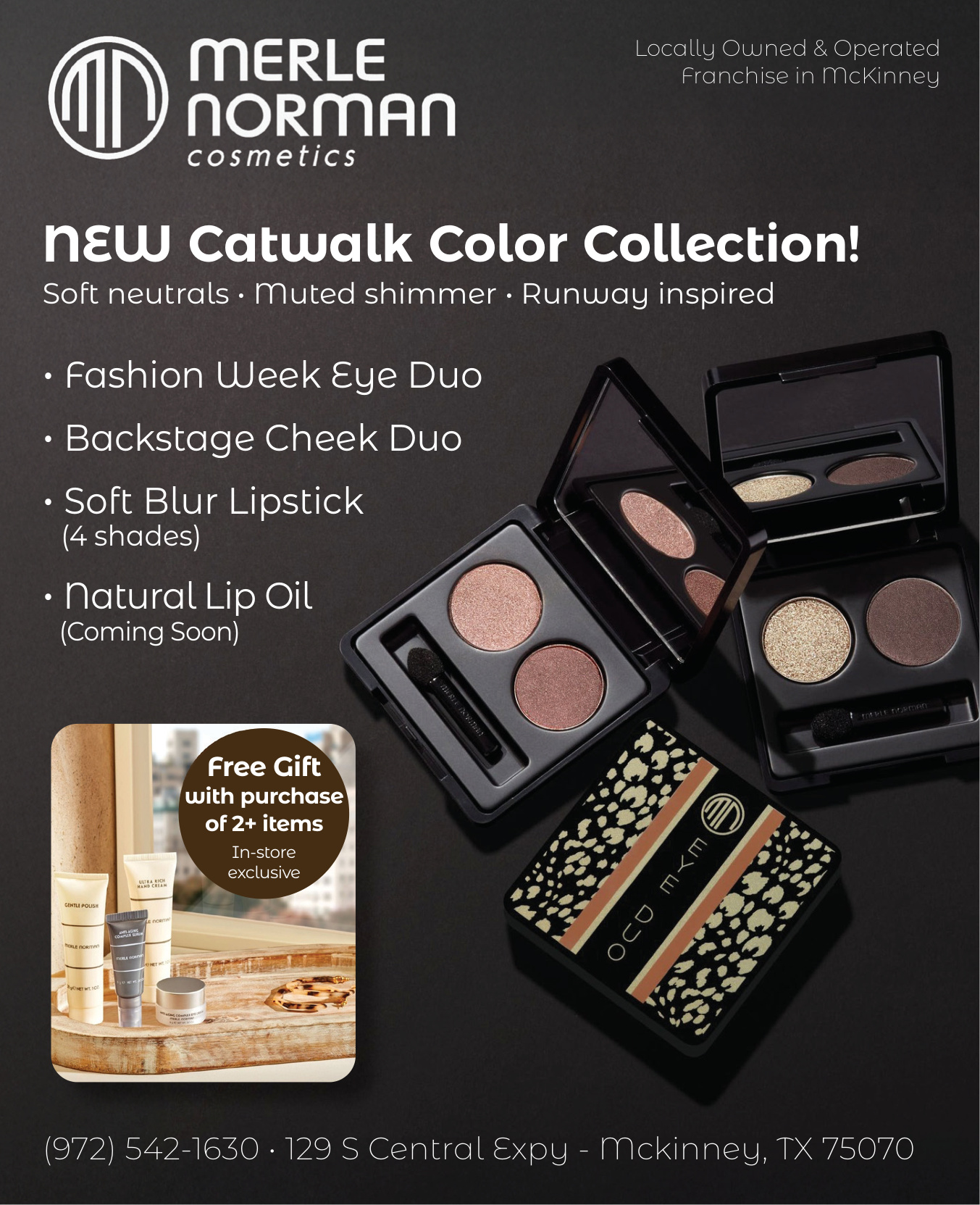 Merle Norman cosmetics advertisement