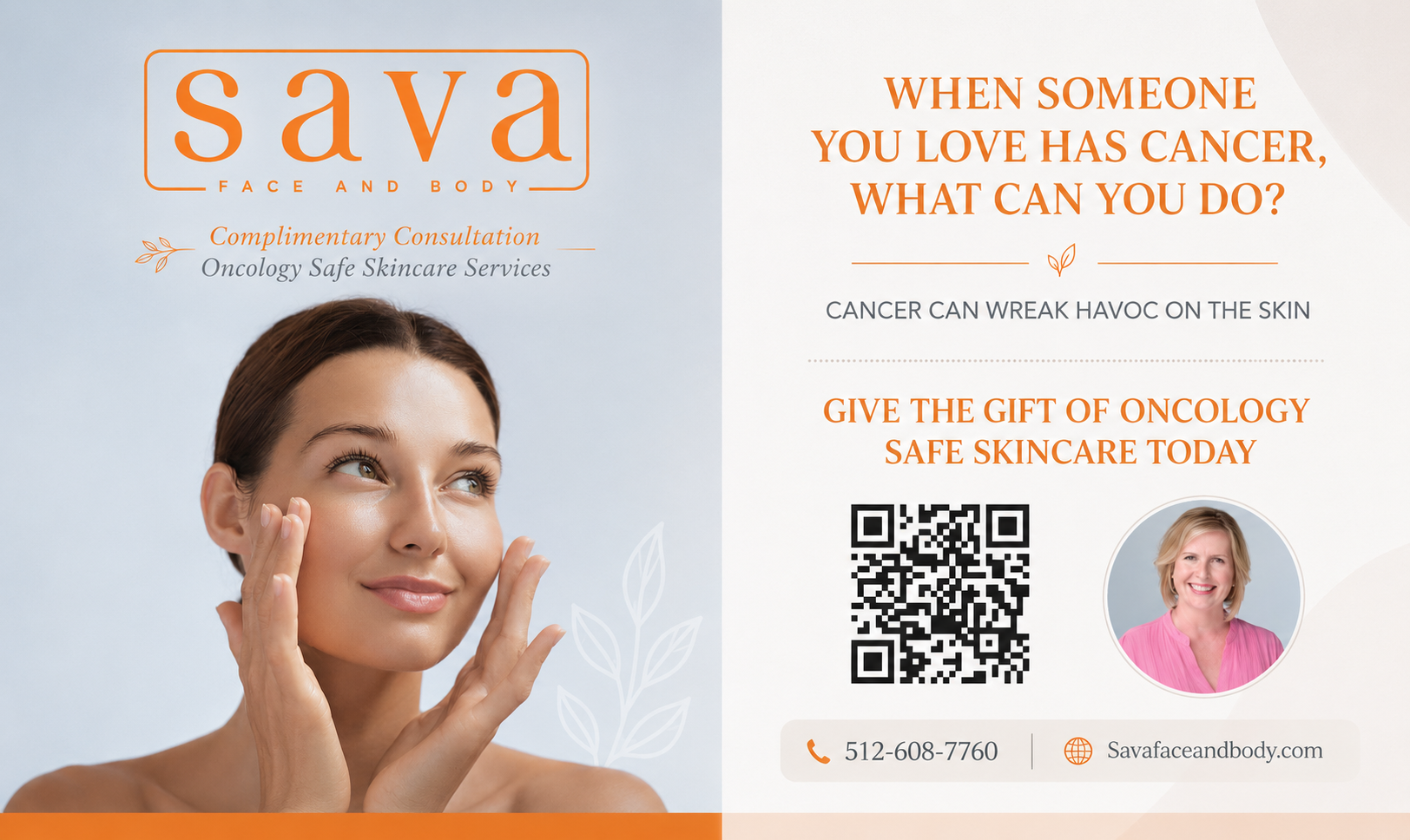 Sava Face and Body advertisement